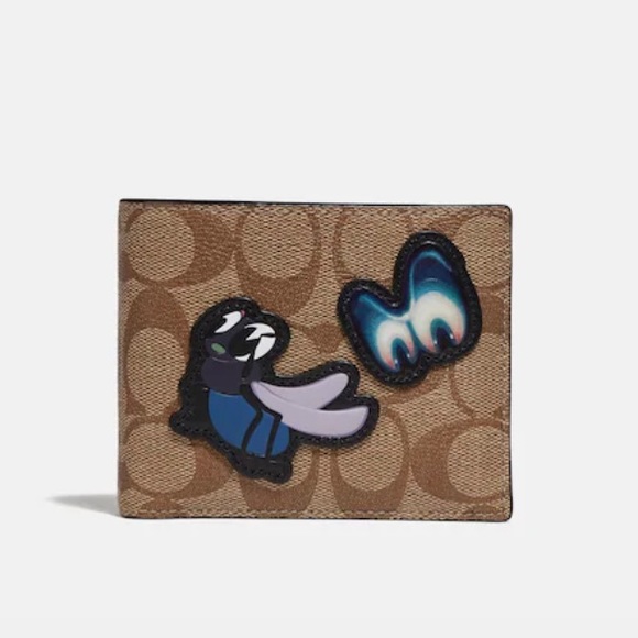 Coach Disney X Coach 3 In 1 Wallet In Signature Canvas With Snow White The Seven - Picture 3 of 13